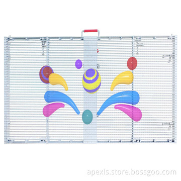 High Resolution Transparent LED Signage